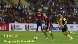  Presentation with controls - Slide deck with kuala-lumpur-august-10-fc background and a tawny brown colored foreground