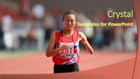  Presentation with track field - PPT layouts consisting of kuala-lumpur-august-15-thailand background and a tawny brown colored foreground