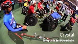  Presentation with track field - 