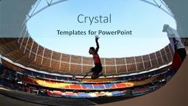  Presentation with kuala lumpur - PPT theme featuring kuala-lumpur-august-17-thailand background and a arctic colored foreground