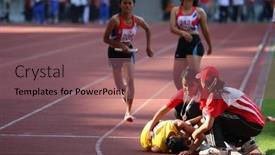  Presentation with track field - 