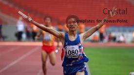  Presentation with track field - 