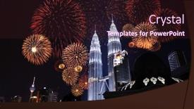  Presentation with kuala lumpur - Beautiful presentation featuring kuala-lumpur-kuala-lumpur backdrop and a wine colored foreground