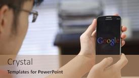  Presentation with google - Presentation consisting of kuala-lumpur-malaysia-9th-april background and a coral colored foreground