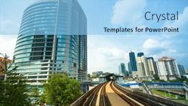  Presentation with malaysia national day - Beautiful PPT layouts featuring kuala-lumpur-malaysia-apr-4 backdrop and a light blue colored foreground