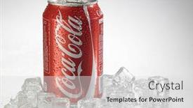  Presentation with coca cola - PPT theme featuring kuala-lumpur-malaysia-april-2nd background and a light gray colored foreground