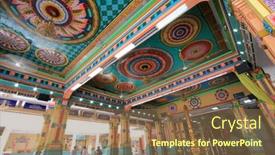  Presentation with prayer - Slide set with three color wine flight in chalkboard label glasses background and a tawny brown colored foreground