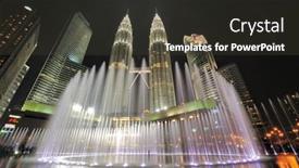  Presentation with malaysia buildings kuala lumpur - 