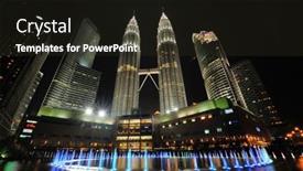  Presentation with malaysia buildings kuala lumpur - 