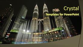  Presentation with malaysia buildings kuala lumpur - 