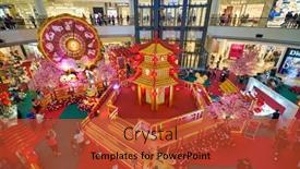  Presentation with new year 2020 - Colorful PPT theme enhanced with kuala-lumpur-malaysia-circa-january backdrop and a red colored foreground