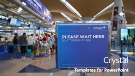  Presentation with kuala lumpur - Presentation theme having kuala-lumpur-malaysia-circa-january background and a ocean colored foreground