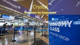  Presentation with drop - Presentation theme with kuala-lumpur-malaysia-circa-january background and a tawny brown colored foreground