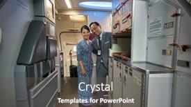  Presentation with airlines - Presentation featuring kuala-lumpur-malaysia-circa-january background and a dark gray colored foreground