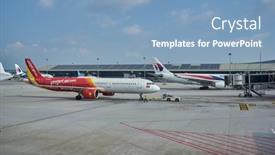  Presentation with malaysia - Theme enhanced with kuala-lumpur-malaysia-circa-january background and a light blue colored foreground