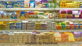  Presentation with retail food - 