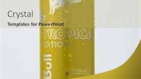  Presentation with fruit energy drink - 