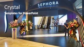  Presentation with sephora - Colorful presentation design enhanced with kuala-lumpur-malaysia-january-18 backdrop and a ocean colored foreground