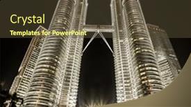  Presentation with petronas - Beautiful presentation featuring kuala-lumpur-malaysia-june-14 backdrop and a tawny brown colored foreground