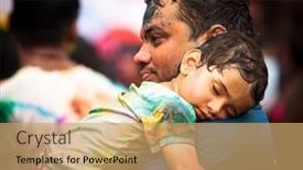  Presentation with holi festival - 