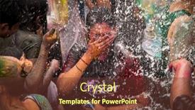  Presentation with holi festival - 