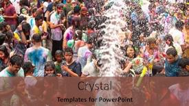  Presentation with holi festival - Amazing theme having lovely wedding couple at sunny day on pine wood backdrop and a white colored foreground