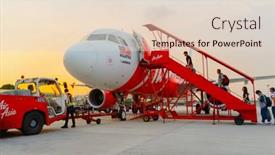  Presentation with airasia - Audience pleasing slide deck consisting of kuala-lumpur-malaysia-may-02 backdrop and a lemonade colored foreground