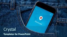  Presentation with live video streaming - Audience pleasing slides consisting of kuala-lumpur-malaysia-may-19th backdrop and a ocean colored foreground