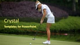  Presentation with country club - Beautiful presentation design featuring kuala-lumpur-malaysia-october-10 backdrop and a tawny brown colored foreground