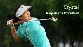  Presentation with country club - Colorful presentation design enhanced with kuala-lumpur-malaysia-october-10 backdrop and a tawny brown colored foreground