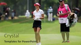  Presentation with golf tournament - Cool new slides with kuala-lumpur-malaysia-october-29 backdrop and a mint green colored foreground