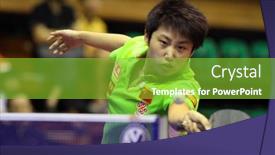  Presentation with table tennis - Slide deck consisting of kuala-lumpur-malaysia-september-24 background and a shamrock green colored foreground