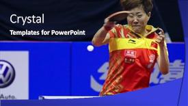  Presentation with table tennis - Slides consisting of kuala-lumpur-malaysia-september-24 background and a  colored foreground