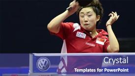  Presentation with table tennis - Slides featuring kuala-lumpur-malaysia-september-24 background and a ocean colored foreground