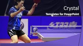  Presentation with table tennis - Audience pleasing theme consisting of kuala-lumpur-malaysia-september-24 backdrop and a wine colored foreground