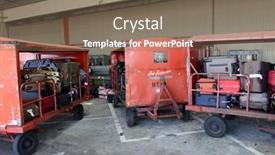  Presentation with transfer - Slides having kuala-lumpur-may-06-baggage background and a violet colored foreground