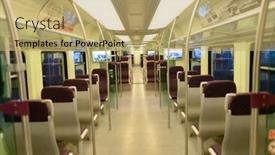  Presentation with rail - Slides enhanced with kuala-lumpur-may-06-klia background and a yellow colored foreground