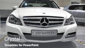  Presentation with car mercedes benz - 