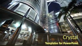  Presentation with malaysia buildings kuala lumpur - Audience pleasing slide set consisting of kuala-lumpur-november-04-part backdrop and a tawny brown colored foreground