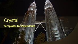 Presentation with twin towers - 