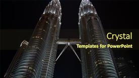  Presentation with twin towers - 