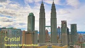  Presentation with twin towers - 
