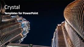  Presentation with twin towers - 