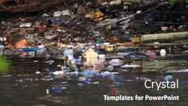  Presentation with sea plastic - 