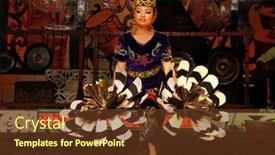  Presentation with sarawak - Cool new PPT theme with kuching-malaysia-may-14-young backdrop and a tawny brown colored foreground