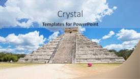  Presentation with preventing surgical site infections - Beautiful PPT theme featuring kukulkan-pyramid-in-chichen-itza backdrop and a light blue colored foreground