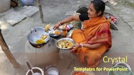  Presentation with old west - 