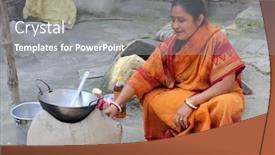  Presentation with old west - 