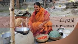  Presentation with old west - 