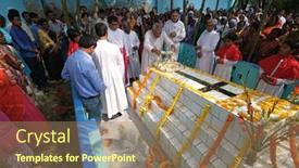  Presentation with father birthday - Theme featuring kumrokhali-india-february-23-2020 background and a coral colored foreground